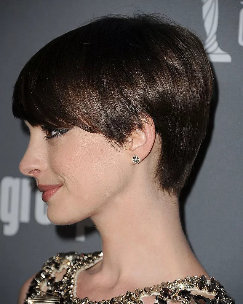 Long, Teased Pixie