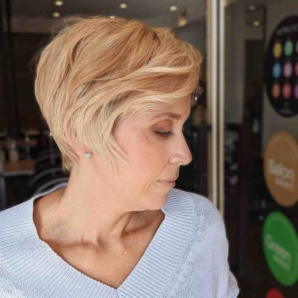 Extralanger Side-Swept-Pixie