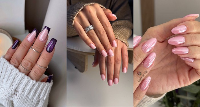 Gelnägel 2026: 17 elegante Nageldesigns von French bis Glazed Look