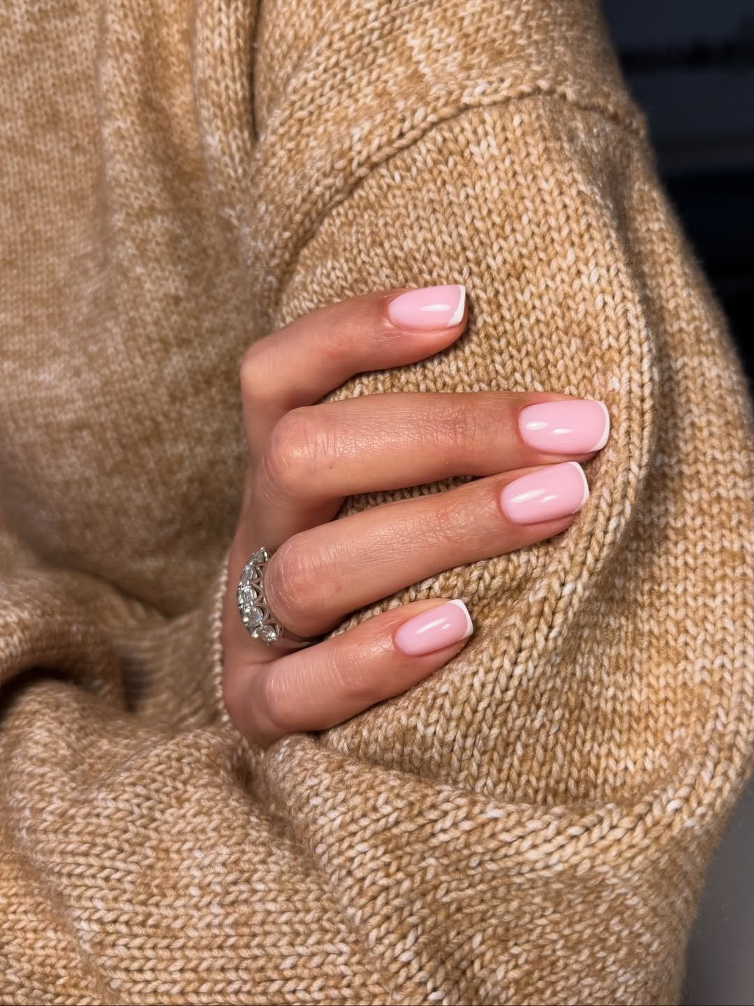 French Nails im Herbstlook